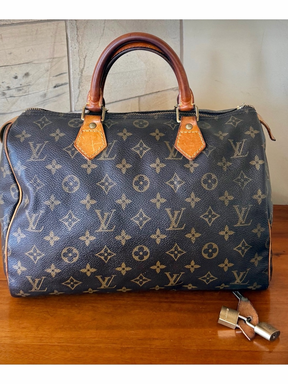 💚ICONIC💚LOUIS VUITTON SPEEDY 30 HANDBAG SATCHEL MONOGRAM